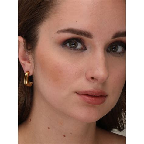 square hoop earrings for women